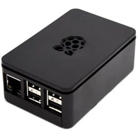  Корпус ACD RA179 black для микрокомпьютера Raspberry Pi 3  Black ABS Plastic case with Logo for Raspberry Pi 3 