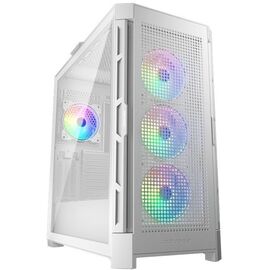 Корпус Cougar Airface Pro RGB White, 4х120mm ARGB Fan, ARGB Fan Hub, без БП, белый, E-ATX 