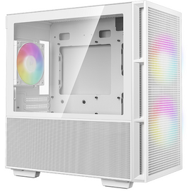 Корпус Deepcool CH360 white (R-CH360-WHAPE3-G-1) MiniTower (mATX, без БП, ARGB, USB3.2 Type-A + USB3.2 Type-C) 