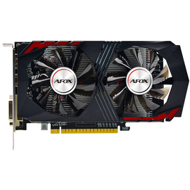  Видеокарта Afox GTX1050Ti Gaming 4GB (AF1050TI-4096D5H2-V6) GDDR5 128bit DVI DP HDMI 2Fan RTL 