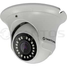  Камера видеонаблюдения IP Tantos TSi-Ee25FP 2.8-2.8мм цв. корп. белый/черный (00-00122959) 