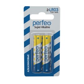  Батарейка Perfeo LR03/2BL mini Super Alkaline 