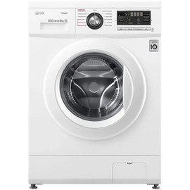  Стиральная машина LG F1296NDS0 60x44x85 см :A фронт. макс.:6кг белый 1200 об/мин, пар 