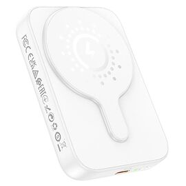  Внешний аккумулятор Hoco J117A Esteem PD20W SafeMag 10000mAh Type-C/Type-C (white)(225007) 