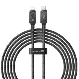  Кабель USB-C BASEUS Unbreakable Series Type-C - Lightning, 4A, 20W, 2 м, черный 