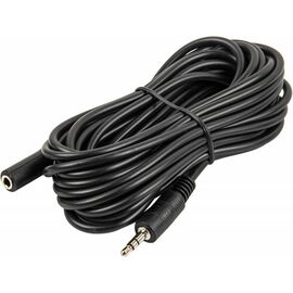  Кабель аудио Ningbo JAAC003-5 Jack 3.5 (m)/Jack 3.5 (f) 5м (черный) 