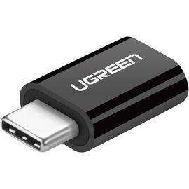  Адаптер UGreen US157 (30391) USB-C to Micro USB Adapter черный 