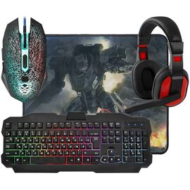  Клавиатура + мышь DEFENDER Target MKP-350 (52350) +Pad +Headset 