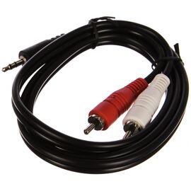  Кабель Perfeo J2001 Jack 3.5 мм вилка - 2xRCA вилка 1м 