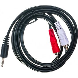  Кабель Perfeo J2002 Jack 3.5 мм вилка - 2xRCA вилка 1,5м 