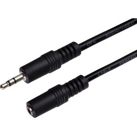  Кабель Perfeo J2201 Jack 3.5 мм вилка - Jack 3.5 мм розетка 2м 