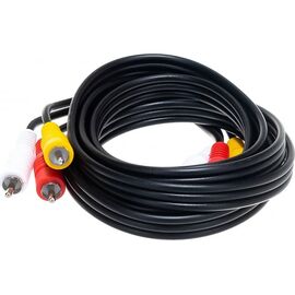  Кабель Perfeo R3101 3xRCA вилка - 3xRCA вилка 2м 