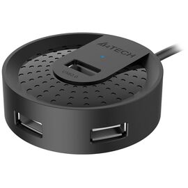  Разветвитель A4Tech HUB-20 USB 2.0 4 ports черный 