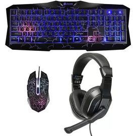  Комплект Оклик HS-HKM100G Imperial 489352 клавиатура/мышь/гарнитура черный 