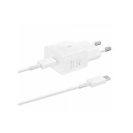  СЗУ SAMSUNG EP-T2510XWE-2PIN 25W + Type-C to Type-C белый 