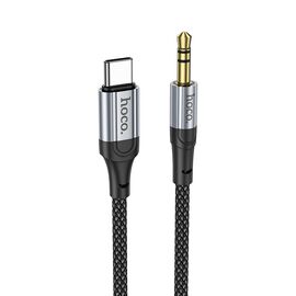  Аудио-адаптер HOCO UPA26 Fresh digital audio conversion cable Type-C (черный) 