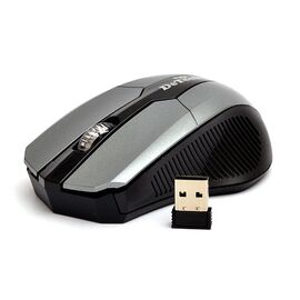  Беспроводная  мышь:DeTech DE-7090W Black&Gray 