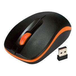  Беспроводная  мышь:DeTech DE-7097W Black/orange 