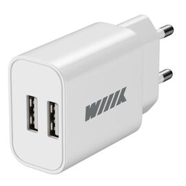  СЗУ Wiiix UNN-1-2-01 2.4A универсальное (белый) 