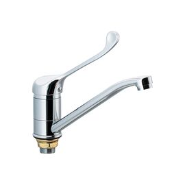  Смеситель для кухни Ekko E49054 хирургический с гайкой 