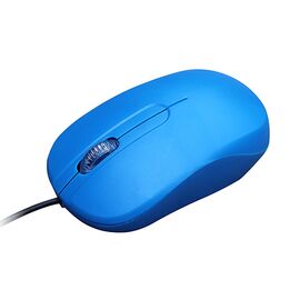  Проводная оптическая  Мышь:DeTech DE-3059 Blue 
