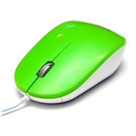  Проводная оптическая  Мышь:DeTech DE-5077G Shiny Green 