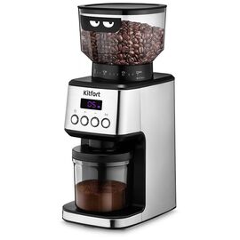  Кофемолка Kitfort КТ-790 нерж/черный 