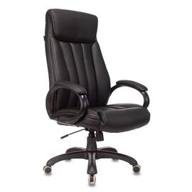  Кресло Бюрократ T-9922N/Black-PU эко.кожа черный 