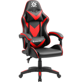  Кресло DEFENDER XCom (64337) игровое Black/Red PU 