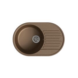  Кухонная мойка кварцевая LEX Como 740 Chocolate 