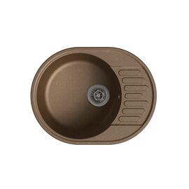  Кухонная мойка кварцевая LEX Orta 620 Chocolate 