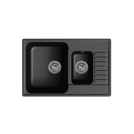  Кухонная мойка кварцевая LEX St.Moritz 740 Black 
