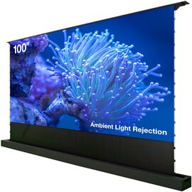  Экран Cactus 125x221см FloorRising CS-PSFRALR-221X125 16:9 напольный рулонный черный (моторизованный привод) 