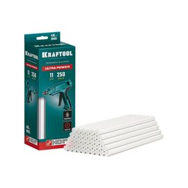  Ультрамощные прозрачные клеевые стержни KRAFTOOL Ultra Power 06848-40 d 11x250 мм 