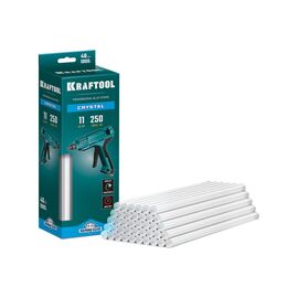  Кристально прозрачные клеевые стержни KRAFTOOL Cristal 06846-40 d 11x250 мм 