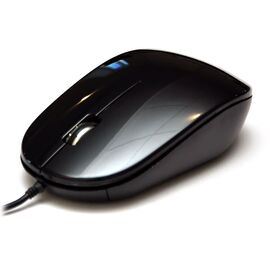  Проводная оптическая  Мышь:DeTech DE-5077G  Shiny Black 