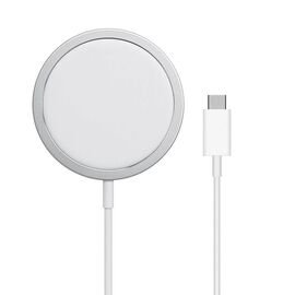  ЗУ Сетевое Беспроводное ORG MagSafe 15W (C) (white) (127151) 
