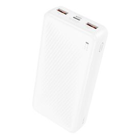  Внешний аккумулятор Borofone BJ56A 22.5W+PD20W 20000mAh Type-C/2Type-C/USB (white)(235107) 