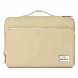  Сумка для ноутбука WiWU Ora Laptop Sleeve 16" водостойкий полиэстер (Ivory) 