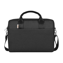  Сумка для ноутбука WiWU Minimalist Pro Laptop bag Pro II 15.6" водоотталкивающий полиэстер (Black) 