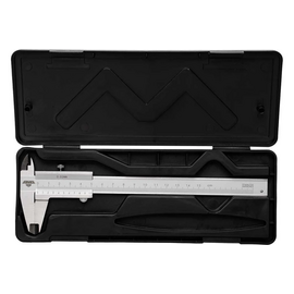  Штангенциркуль нониусный Amo SLM-150 (855542) серый пластиковый футляр 