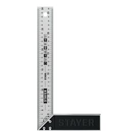  Угольник столярный Stayer Stabil 3431-30 z02 с нержавеющим полотном 300мм 