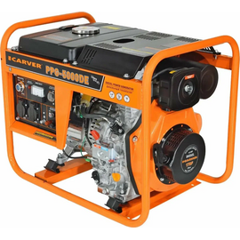  Генератор Carver PPG-5000DE (01.020.00051) 3.6кВт 
