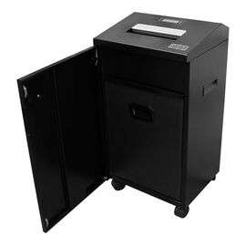  Шредер ГЕЛЕОС УА92-7+ черный/серебристый (секр.P-7) фрагменты 5лист. 92лтр 