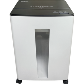  Шредер Office Kit S330SF (3,9х35) белый (секр.P-4) фрагменты 13лист. 30лтр. скобы пл.карты 