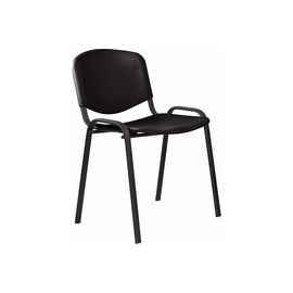  Стул Staff Iso Plast CF-009 (532569) черный каркас, пластик черный 