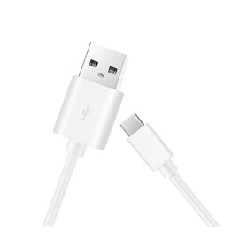  Дата-кабель USB 2.1A для Type-C More choice K13a TPE 1м (White) 