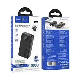  Power Bank Hoco Q27B Jewel 22.5W+PD20W fully compatible power bank with watch charger(10000mAh)black 