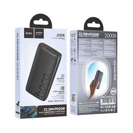  Power Bank Hoco J122A Respect 22.5W+PD20W fully compatible power bank(20000mAh) black 