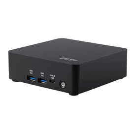  Неттоп MSI Cubi Nuc AI 1UMG-042XRU (9S6-B20911-042) Intel Core Ultra 5 125H, DDR5 16ГБ, 1ТБ(SSD), Intel Graphics, CR, без ОС, черный 